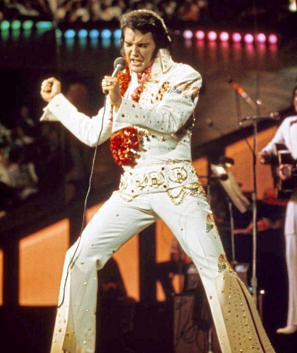 Der King of Rock wie ihn seinen Fans liebten: Elvis Presley