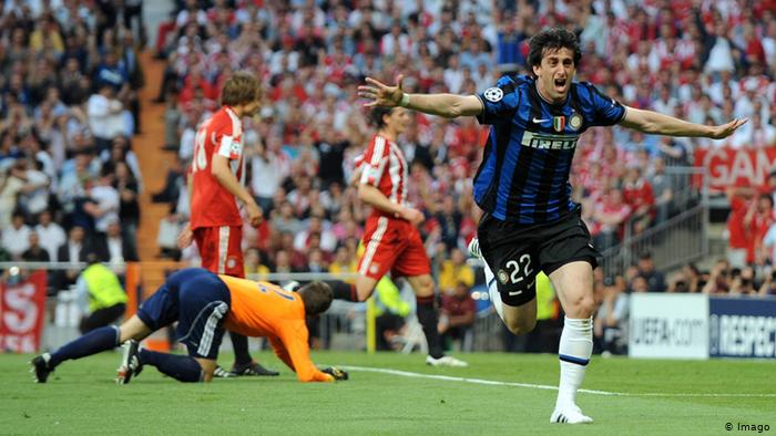 Inter Mailand Bayern München 2010 Europapokalfinale Diego Milito (Imago)