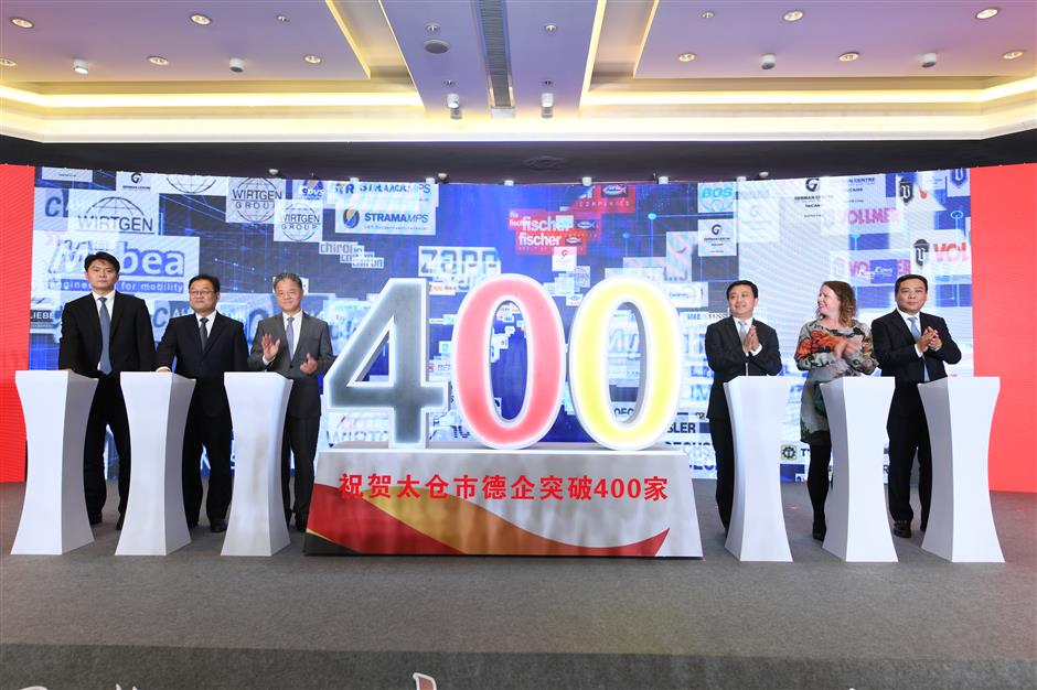 400 deutsche Unternehmen in Taicang . gegründet