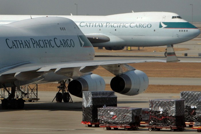 Cathay Pacific Frachtflugzeug