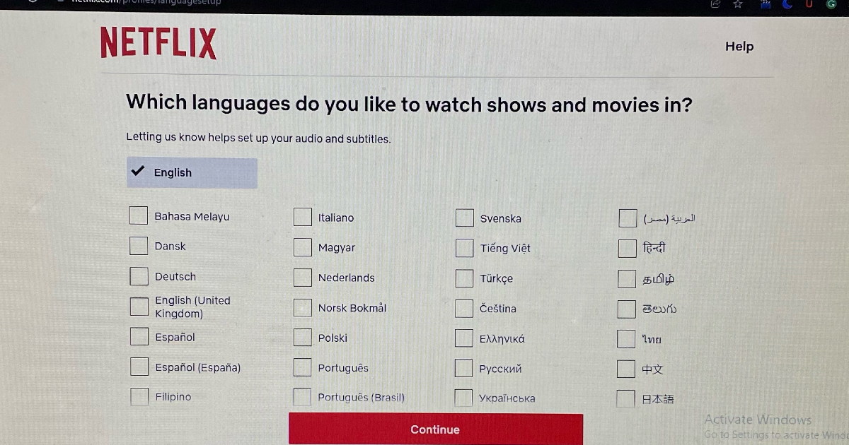 So ändern Sie die Sprache auf Netflix;  Smartphone, Smart-TV und Laptop