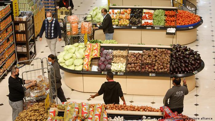 Ein Supermarkt im Libanon 