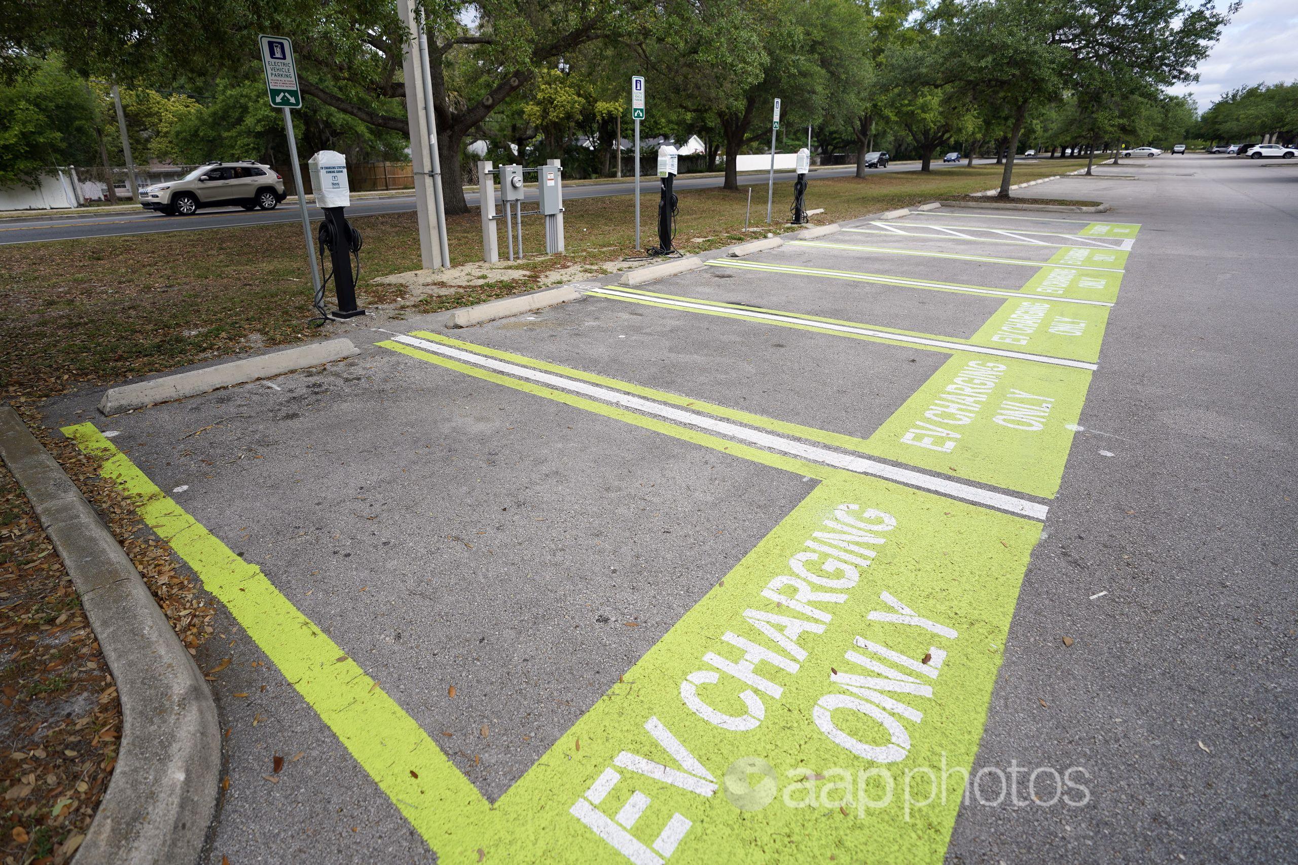 Öffentliche Parkplätze in Orlando, Florida