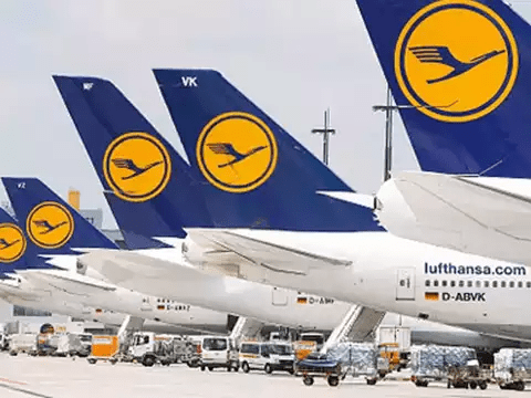 Lufthansa streicht nach Streik des Bodenpersonals in Deutschland mehr als 1.000 Flüge