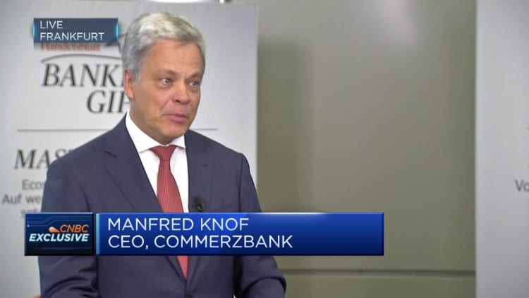 Commerzbank-Chef zur deutschen Wirtschaft: Kein Grund zur Panik