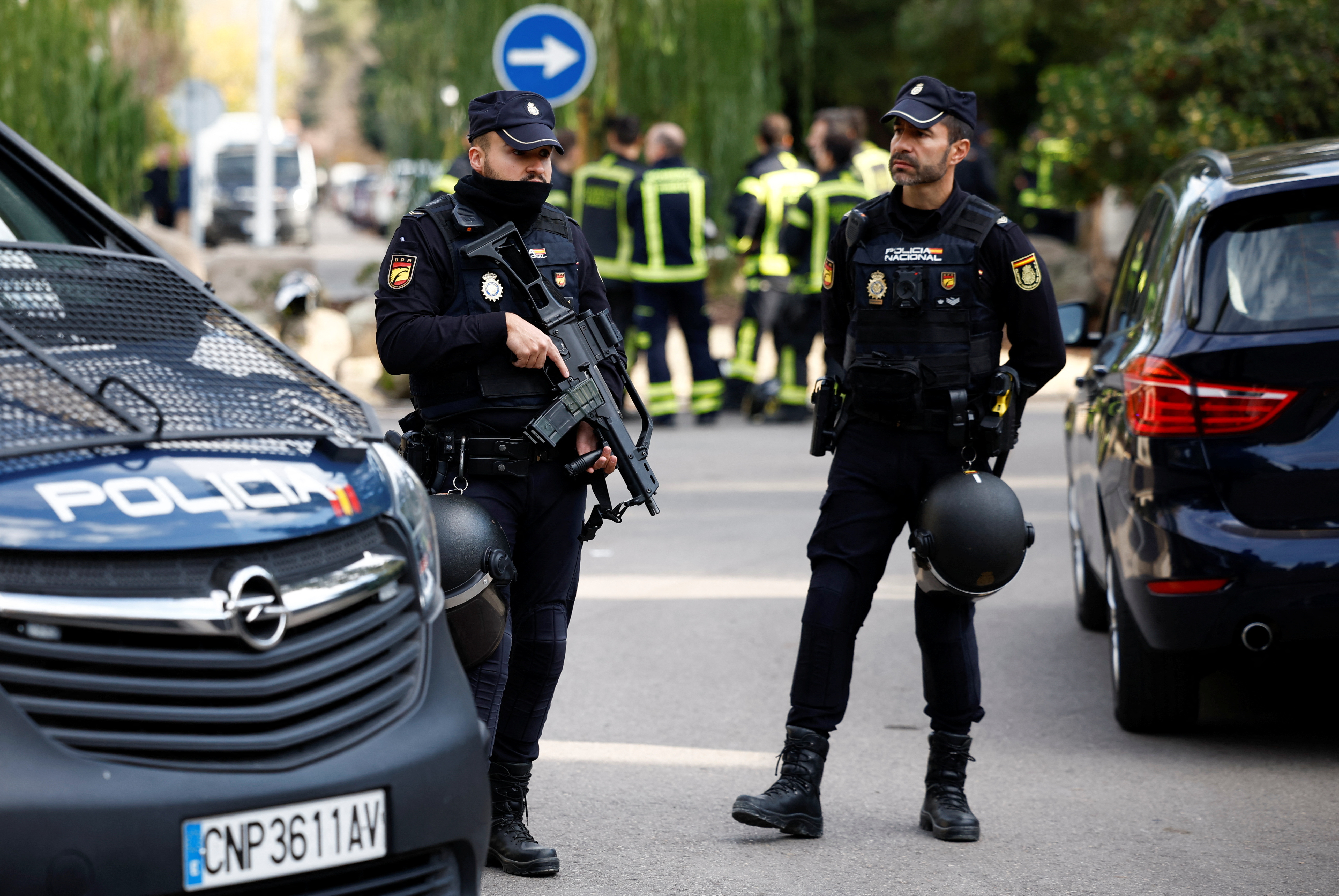 Explosion in der ukrainischen Botschaft in Madrid