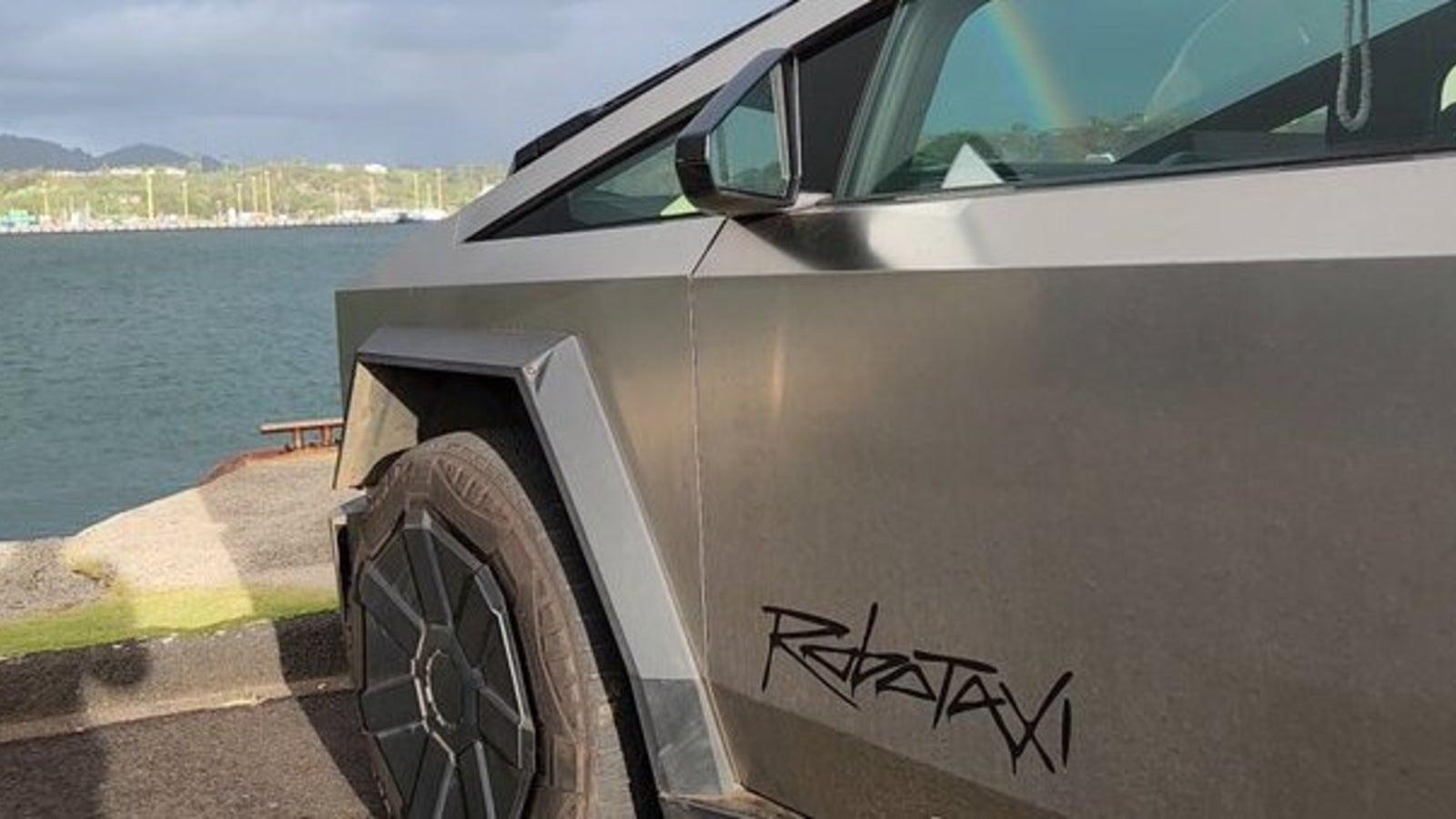 Mit Robo-Taxi: Elon Muse treibt die Richtung des Penis an