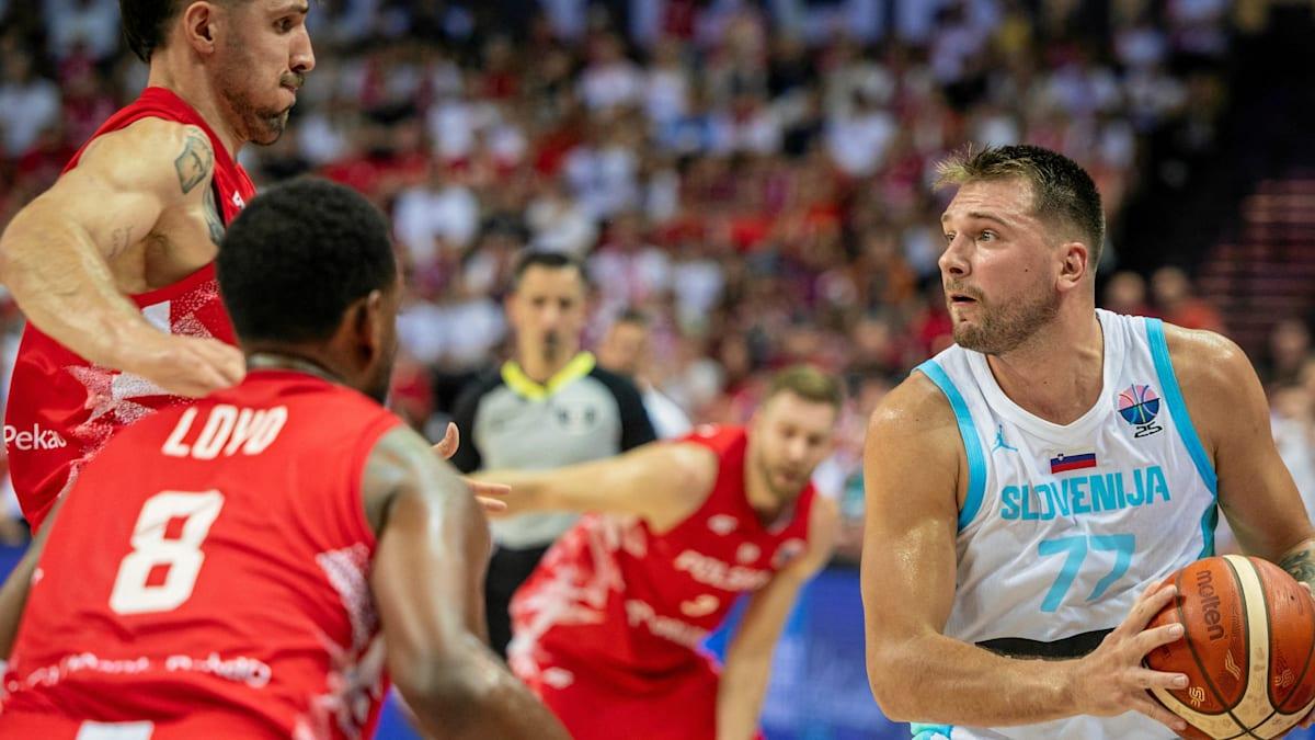 European Basketball Championship, Germany against Sloveni: Luke Donchic: One aga...