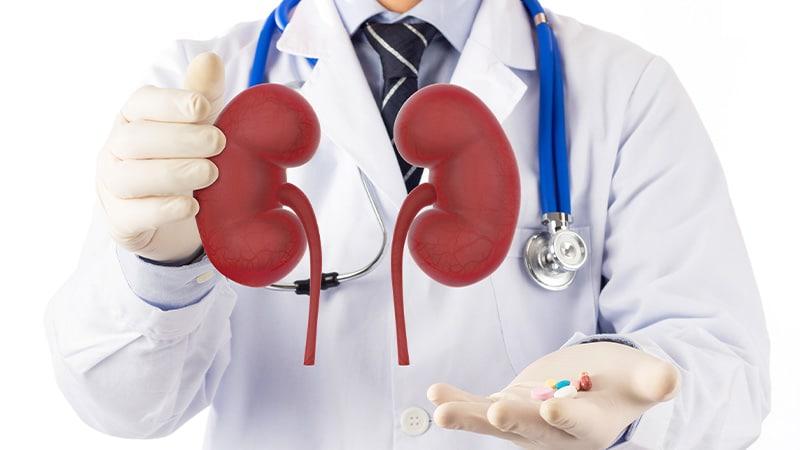 Thus, patients with kidney chronic diseases (CKD) reach maximum targets for blood pressure