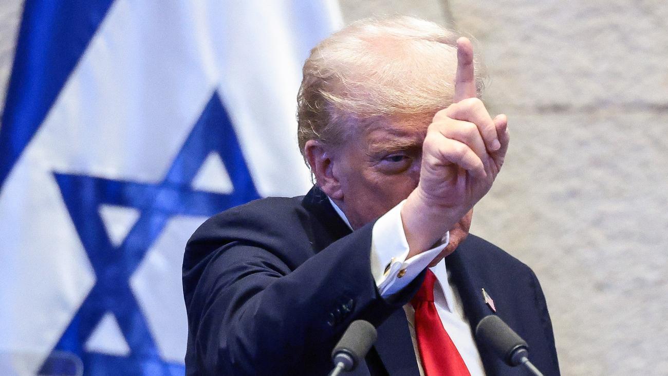 Trump in Israel: Donald Trump verspricht eine „glänzende Zukunft“ für den Nahen Osten |Und