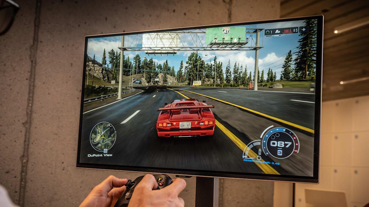 Samsung Odyssty Outler G81SF: 27-inch sports monitor Lifestyle |