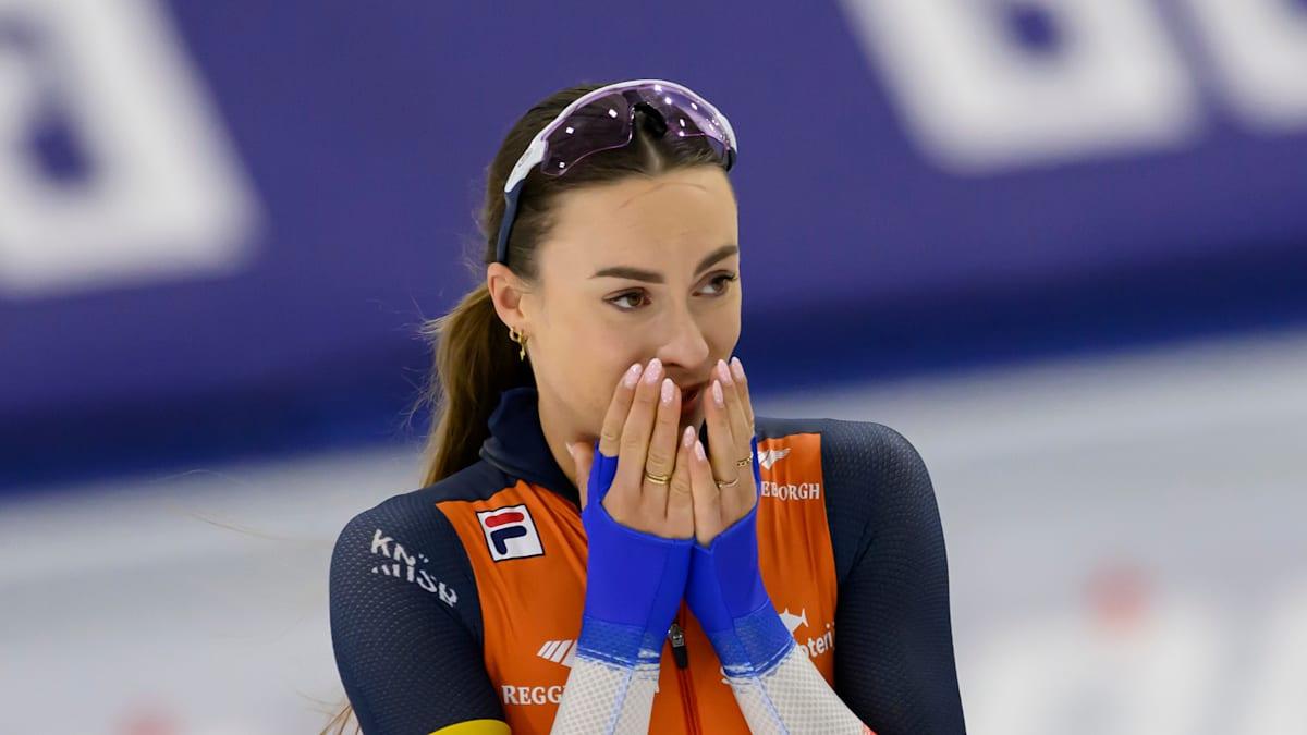 Eisschnelllauf: Weltrekord. Sie ist die schnellste Frau auf dem Eis.