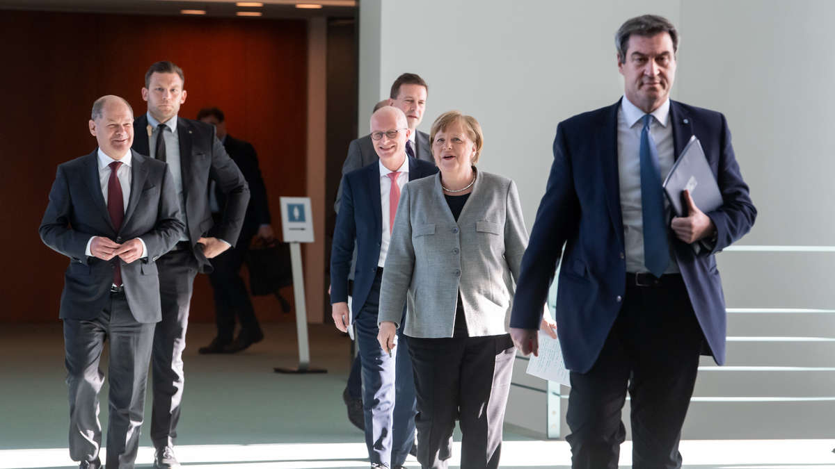 Le successeur de Merkel: Soder licencie un sondage - Cela doit se produire dans le HDZ pour devenir chancelier