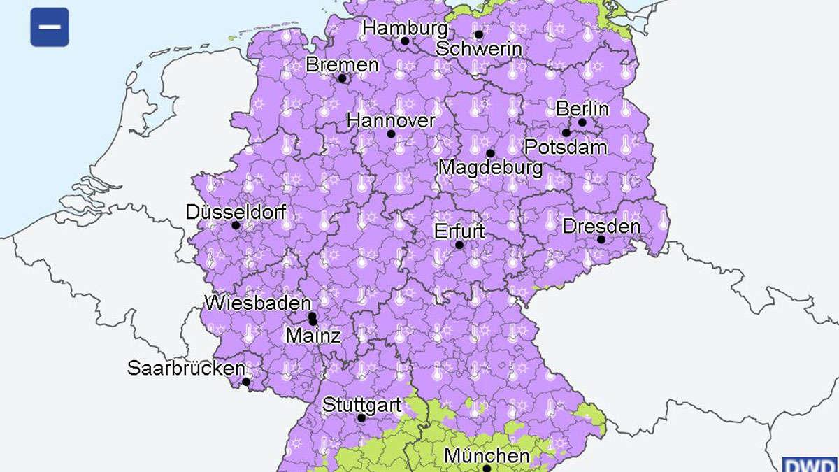 Deutschland-Wetter: Amtliche Hitze-Warnung - „Tropennächte“ stehen bevor
