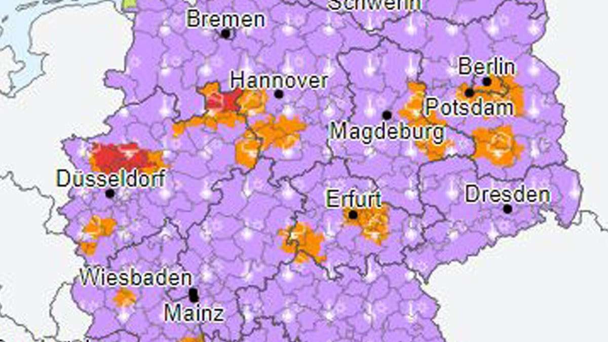 Wetter: Jetzt kracht es in fast ganz Deutschland - doch die Hitze macht keine Pause