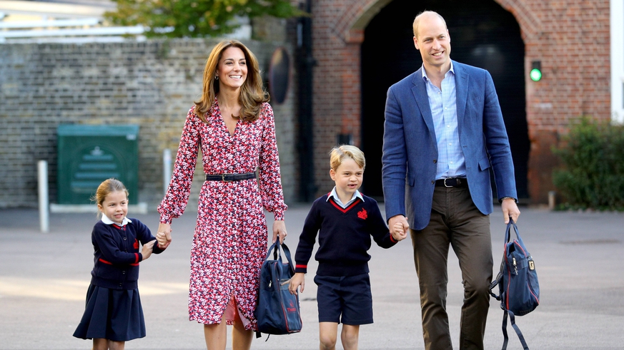 Mutter stiehlt die Show von Prinz Williams Frau Kate in der Schule ihrer Kinder