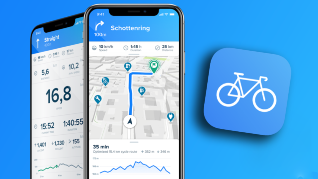 Wahrscheinlich die beste Navigations-App für E-Bikes und Radfahrer