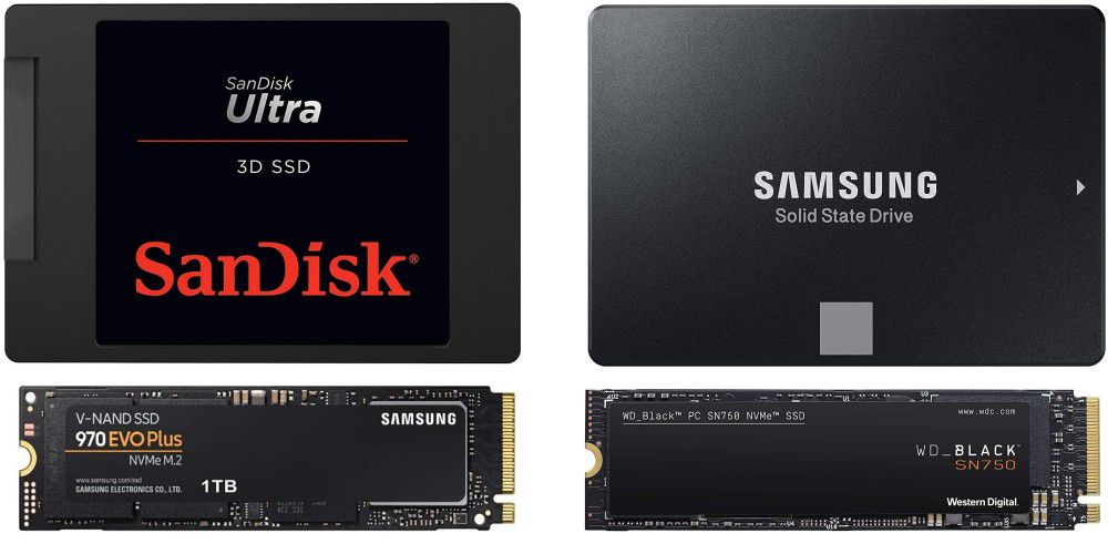 Samsung-, SanDisk- und WD-SSDs sind bei Amazon deutlich günstiger