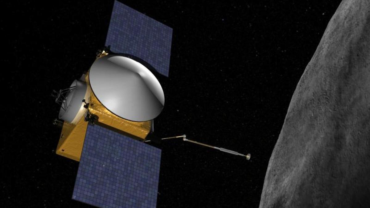 "Osiris Rex": Die NASA-Sonde sammelte genügend Proben von Asteroiden