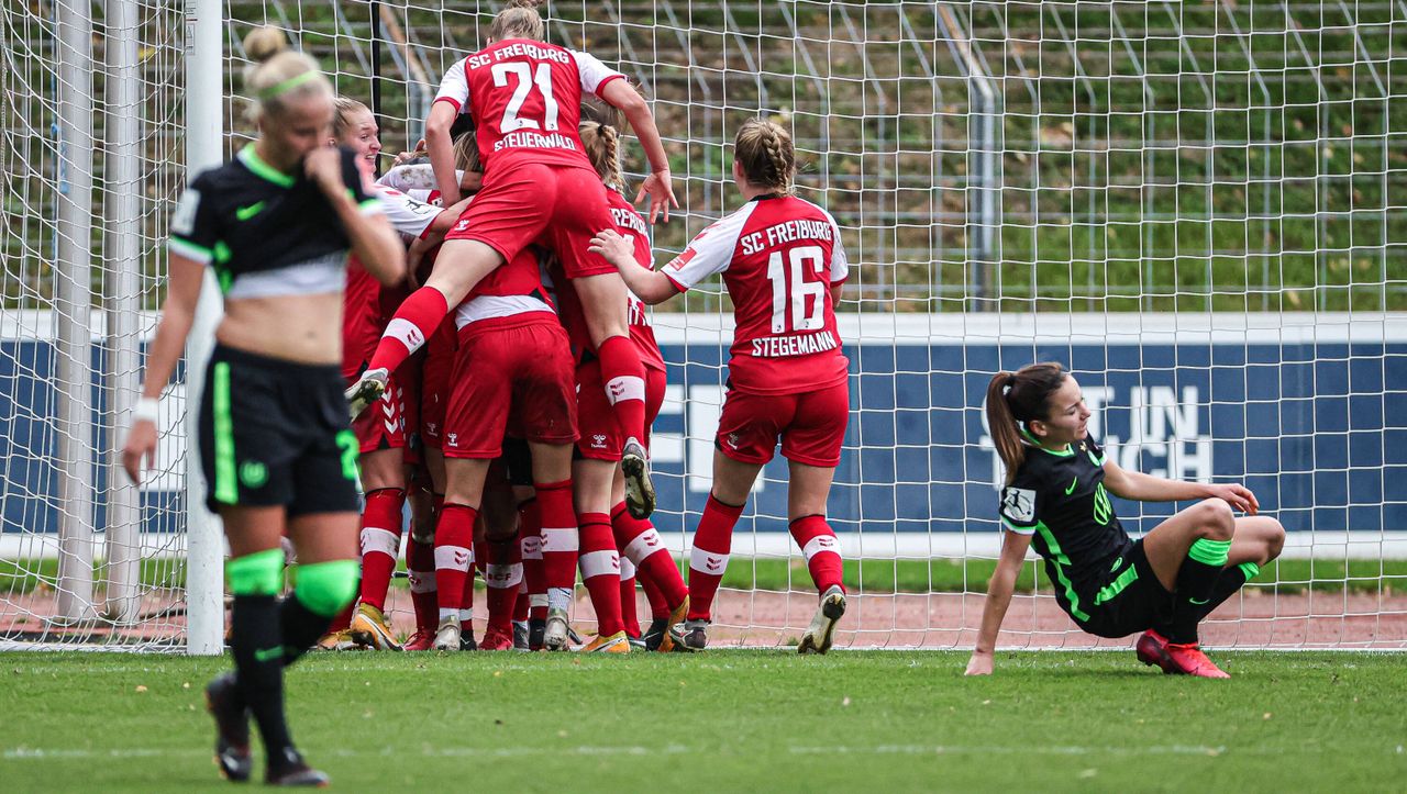 Frauen-Bundesliga: Der VfL Wolfsburg verliert gegen den SC Freiburg Punkte