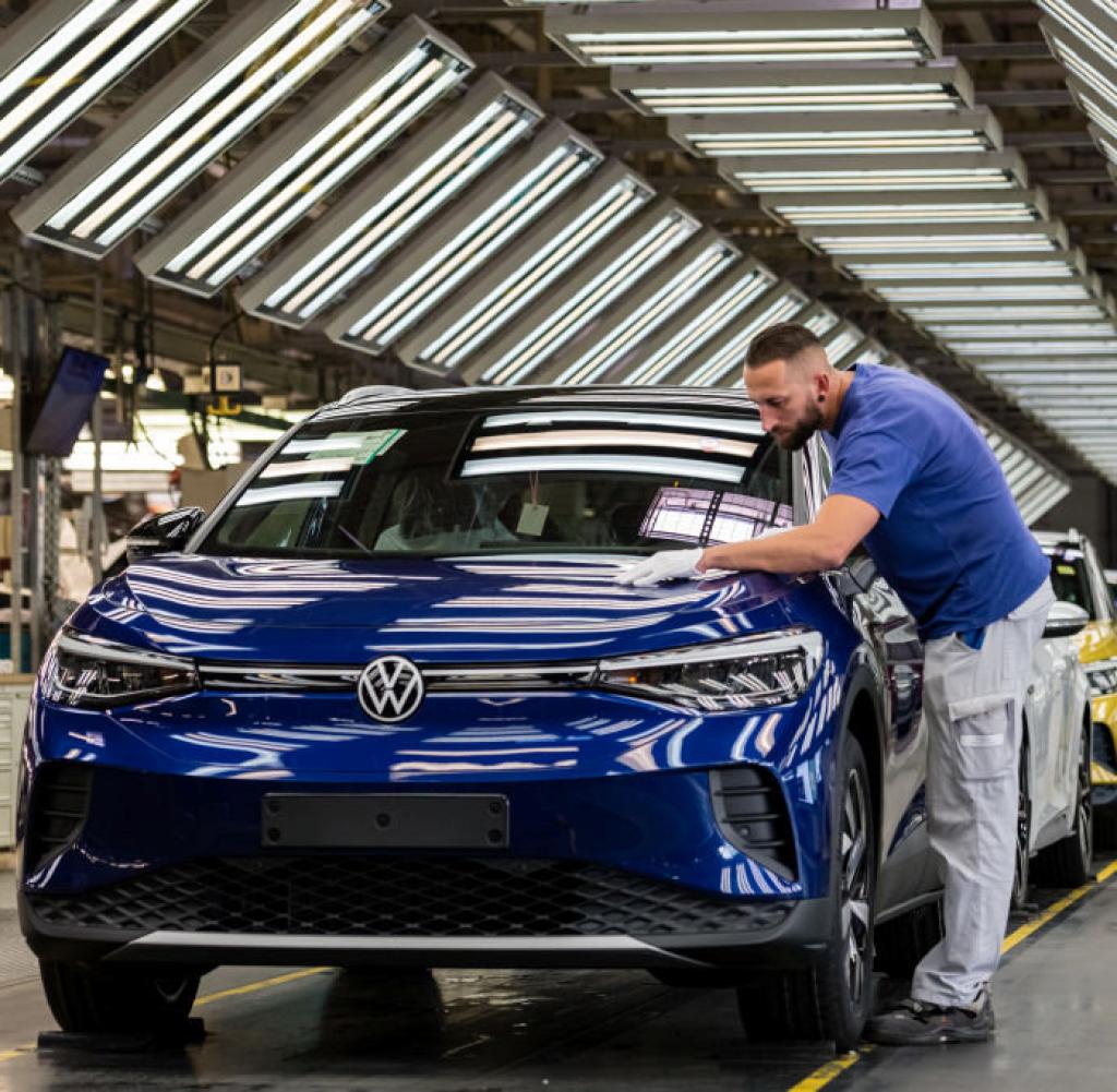 Das VW-Werk in Zwickau produziert nur noch Elektroautos