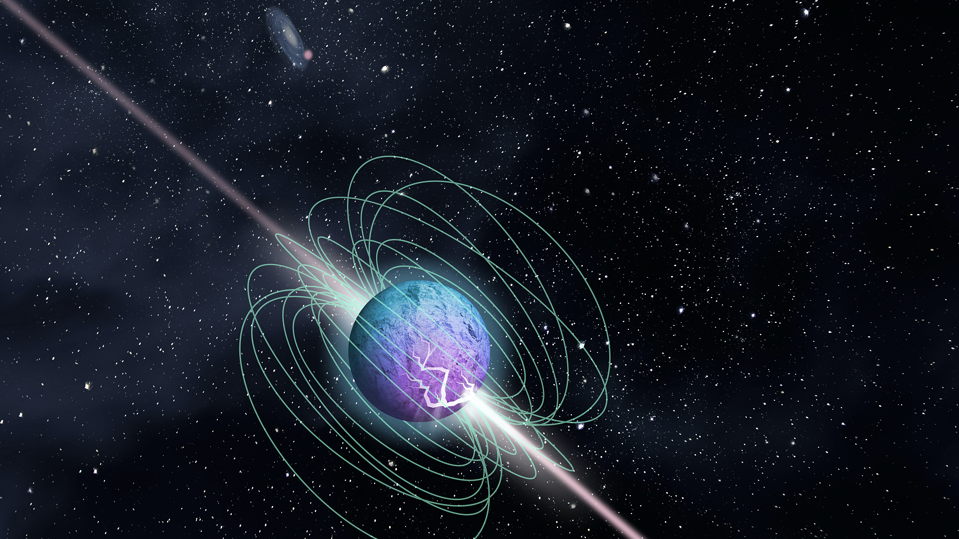 Astrophysik: der magnetische Radioblitz