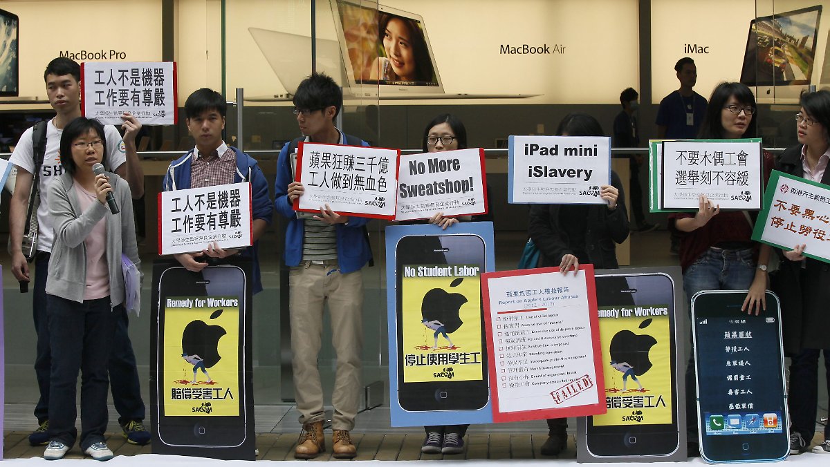 Ausgebeutete Auszubildende: Apple bestraft iPhone-Hersteller in China