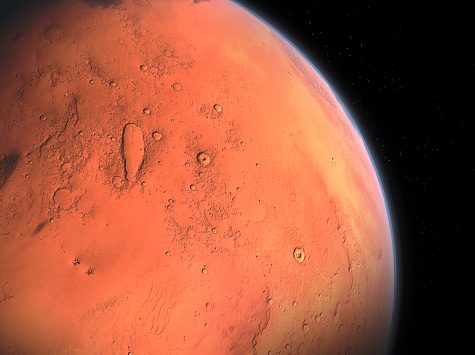 Der rote Planet: Der Mars dominiert im November den Sternenhimmel