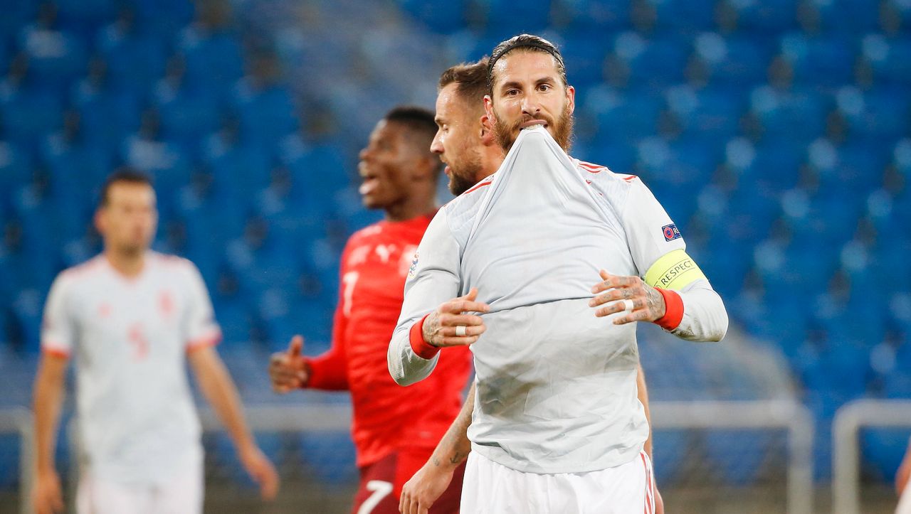Nations League: Der spanische Kapitän Sergio Ramos verpasst zwei Elfmeter gegen die Schweiz