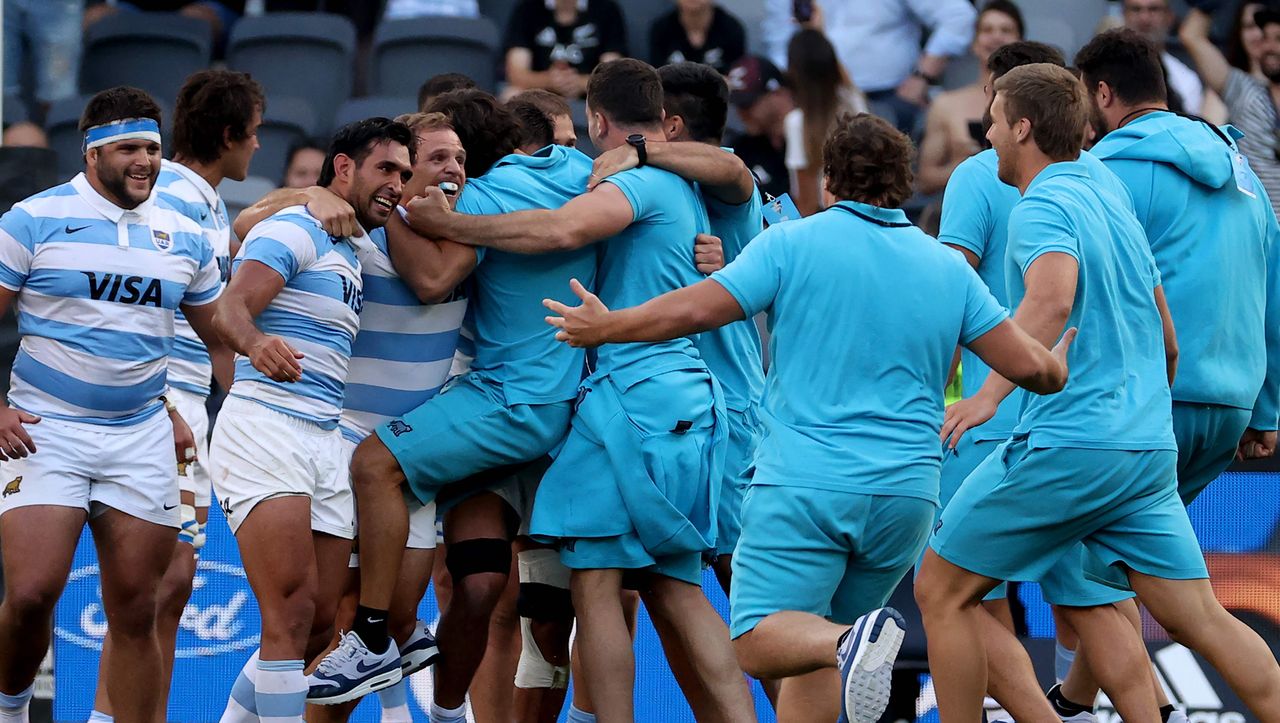 Rugby: Argentinien feiert historischen Triumph gegen "All Blacks"