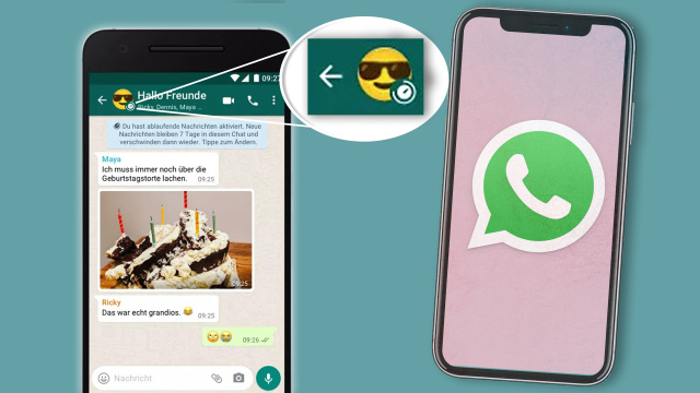 WhatsApp bekommt eine neue Funktion: Es bedeutet die kleine Uhr auf dem Profilbild