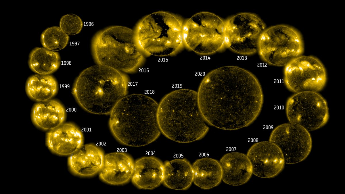 ESA und NASA: SOHO Solar Observatory feiert 25 Jahre im Weltraum