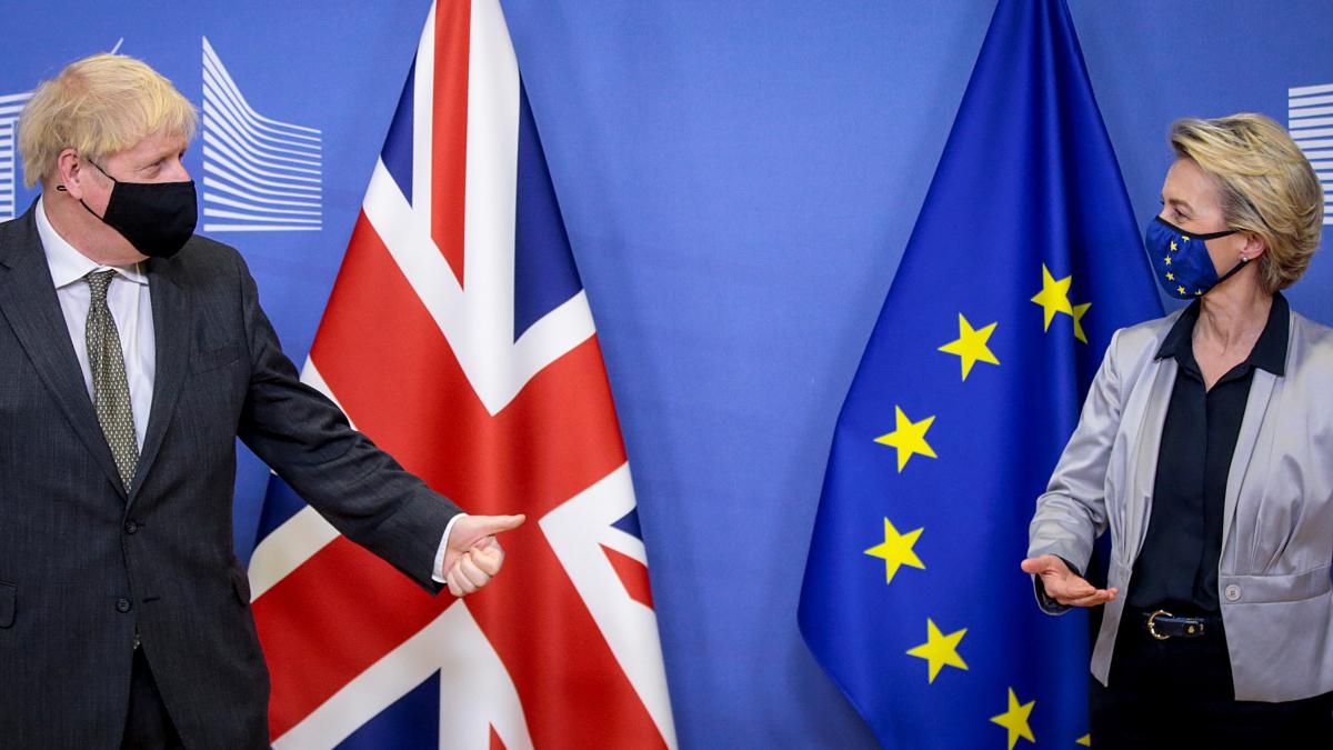 Brexit: Von der Leyen warnt Johnson, bevor er über die Koronadistanz verhandelt