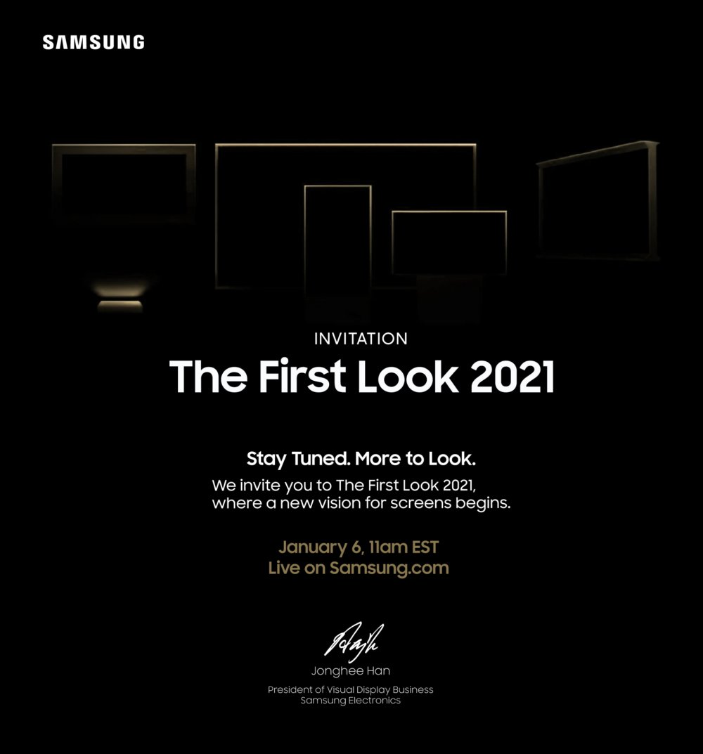 Samsung The First Look 2021 Veranstaltung
