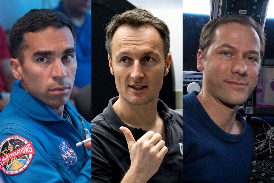 Drei Astronauten wurden Ende 2021 der Mission Crew Dragon zugewiesen - Spaceflight Now