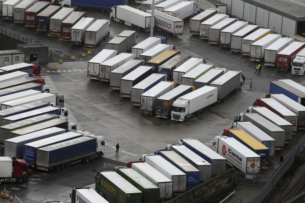 Großbritannien bemüht sich, das LKW-Verbot in Frankreich zu beenden