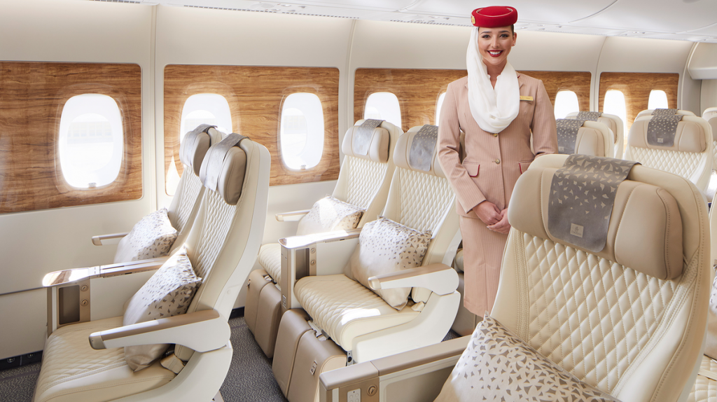 Recaro Aircraft Seating enthüllt Luxus-Sitz für die erste Premium Economy-Kabine von Emirates