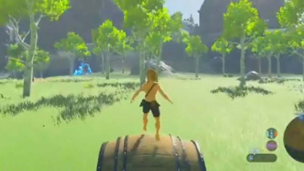 Zufall: Wussten Sie, dass Link in Zelda: Breath Of The Wild Riesenfässer fahren kann?