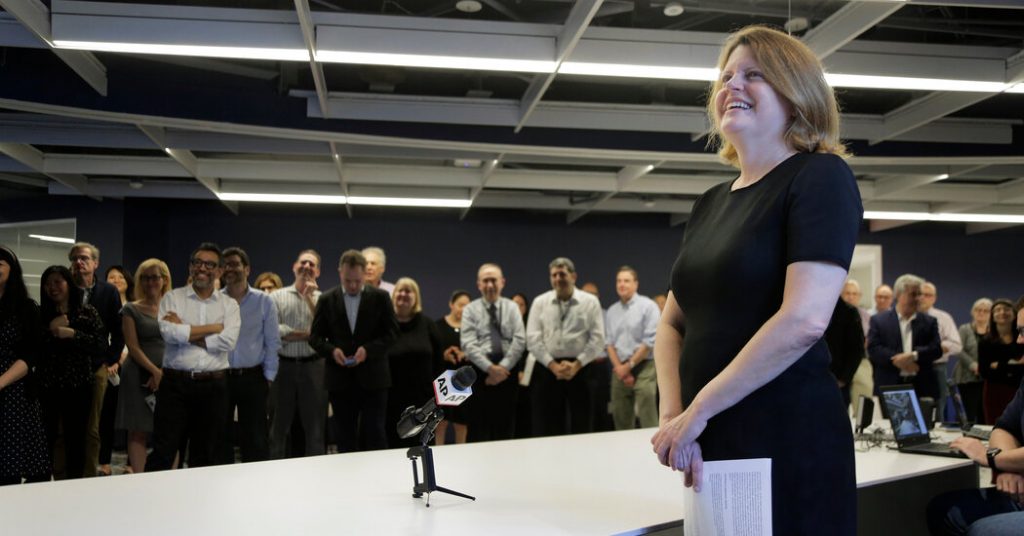 Die Washington Post wählt Sally Buzbee als Herausgeberin