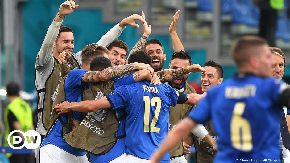 Euro 2020: Italien hält perfekten Rekord, Wales schleicht sich ein |  Sport |  Deutscher Fußball und wichtige internationale Sportnachrichten |  DW