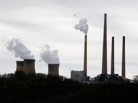 Kohlekraftwerke wie das Homer City Power Plant in Pennsylvania emittieren Kohlendioxid und andere Treibhausgase, die zur globalen Erwärmung beitragen.