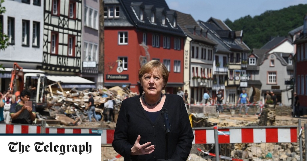 Harter Schlag für Merkel, während die deutsche Wirtschaft sich erholt