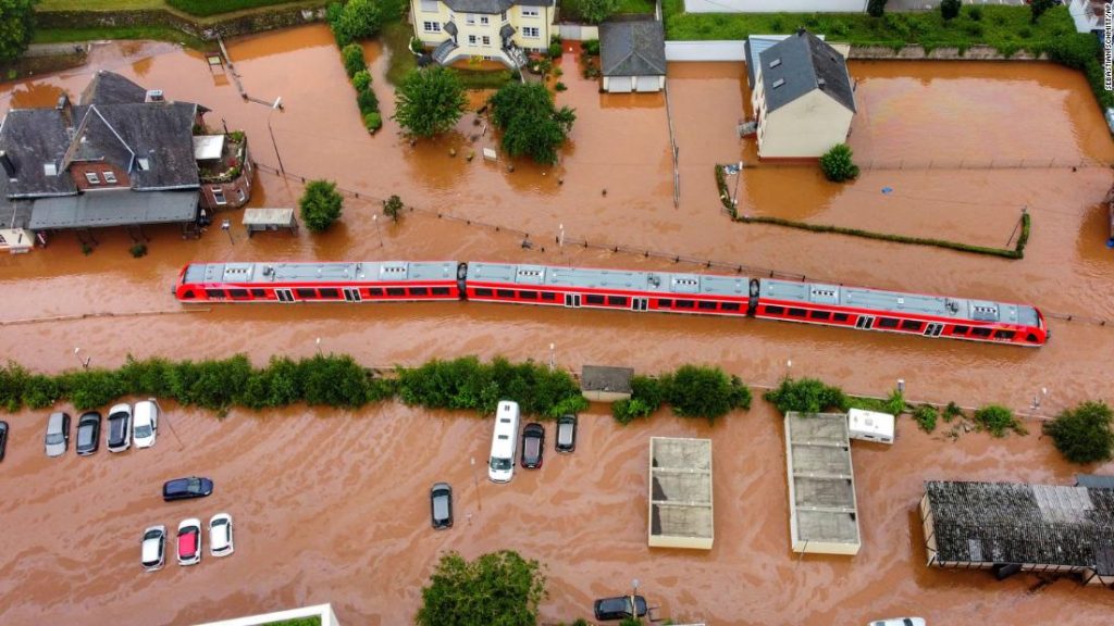 Überschwemmungen in Deutschland und Belgien