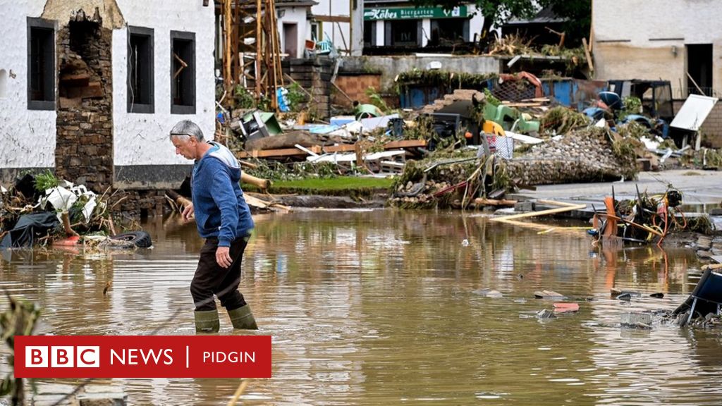 Hochwasser in Deutschland: Bundesland Rheinland-Pfalz am stärksten von Hochwasser in Westdeutschland und Belgien betroffen