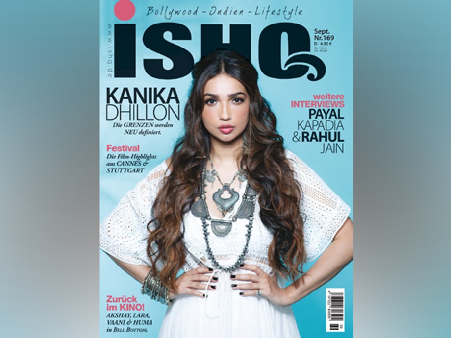"Haseen Dillruba" Drehbuchautorin Kanika Dhillon auf dem Cover des International Bollywood Magazine