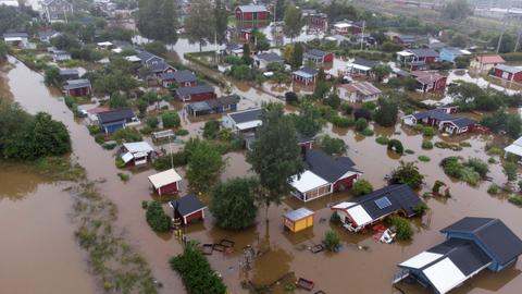 Excessive flooding in Western Europe was caused by climate change