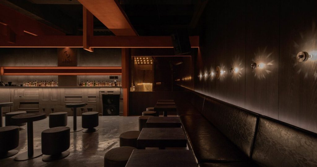 Alle Designstudios vervollständigen die versteckte Bar "Love" in Shanghai