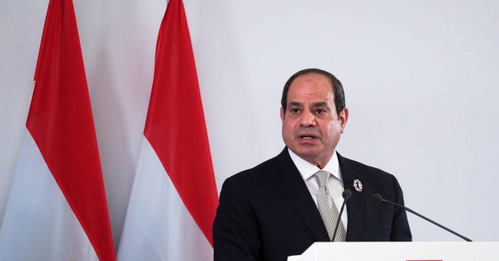 Der ägyptische Präsident Sisi beendet zum ersten Mal seit Jahren den Ausnahmezustand