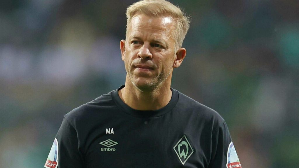 Markus Anfang has stood down as Werder Bremen head coach (AP)