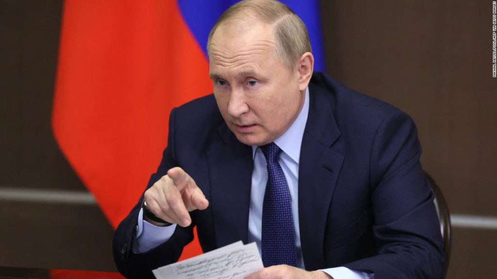 Putin testet einen experimentellen intranasalen Impfstoff gegen Covid-19